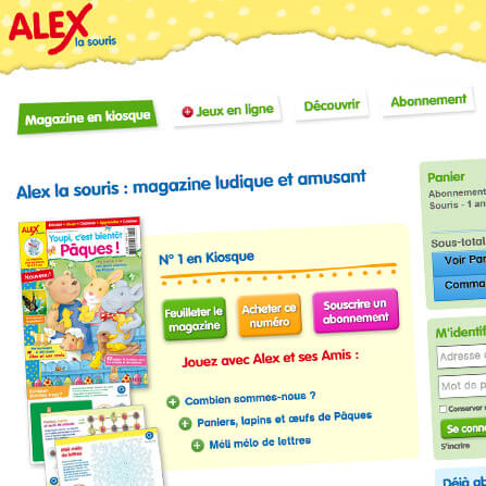 logo alex la souris
